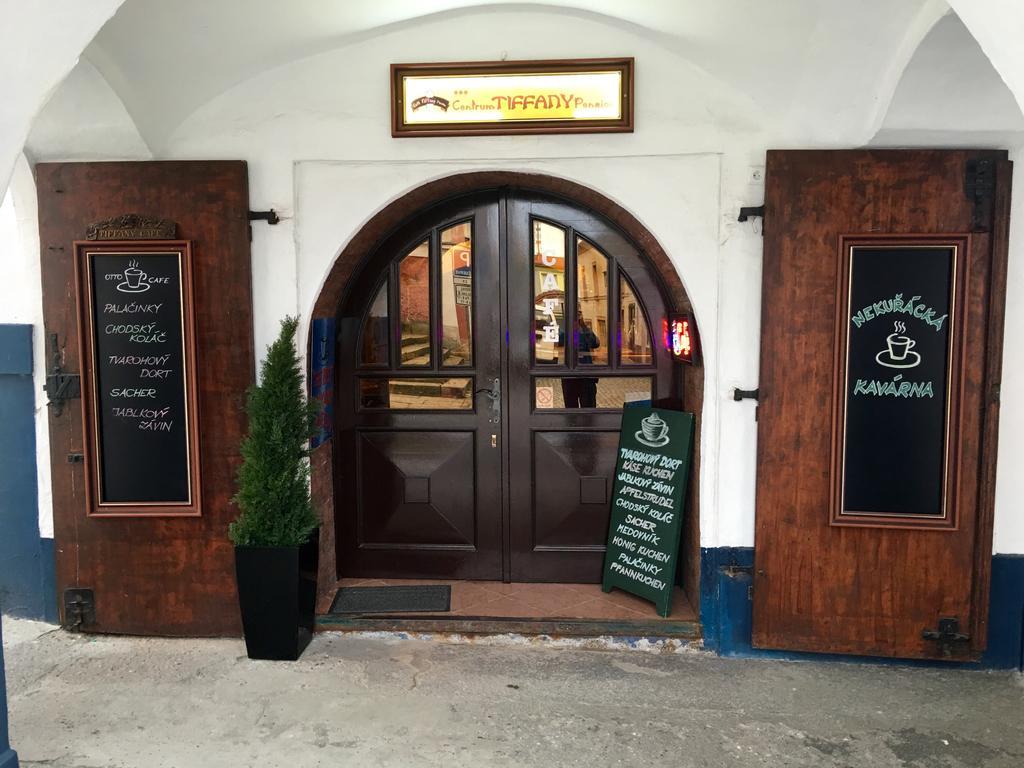 Centrum Tiffany Pension Domažlice Dış mekan fotoğraf