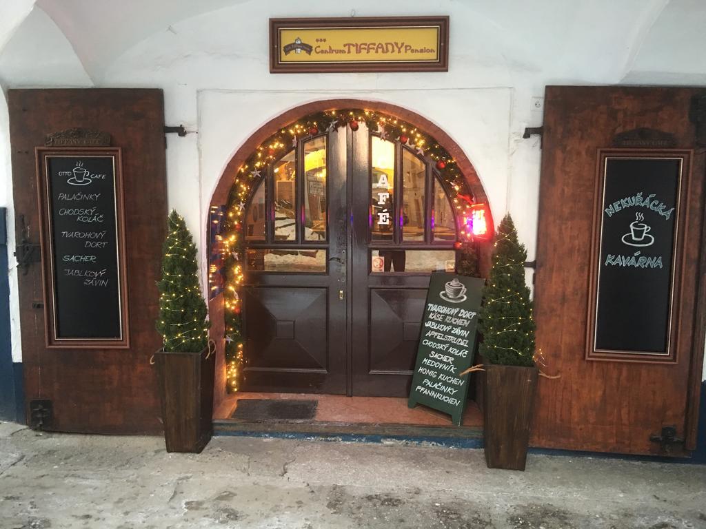 Centrum Tiffany Pension Domažlice Dış mekan fotoğraf