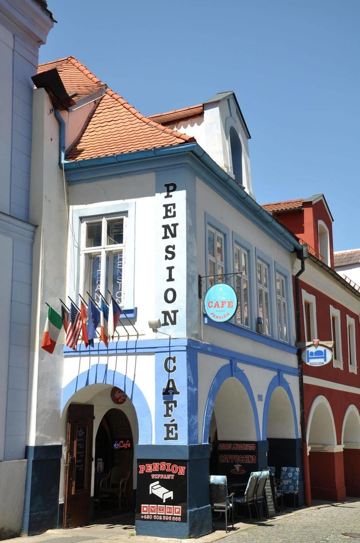 Centrum Tiffany Pension Domažlice Dış mekan fotoğraf