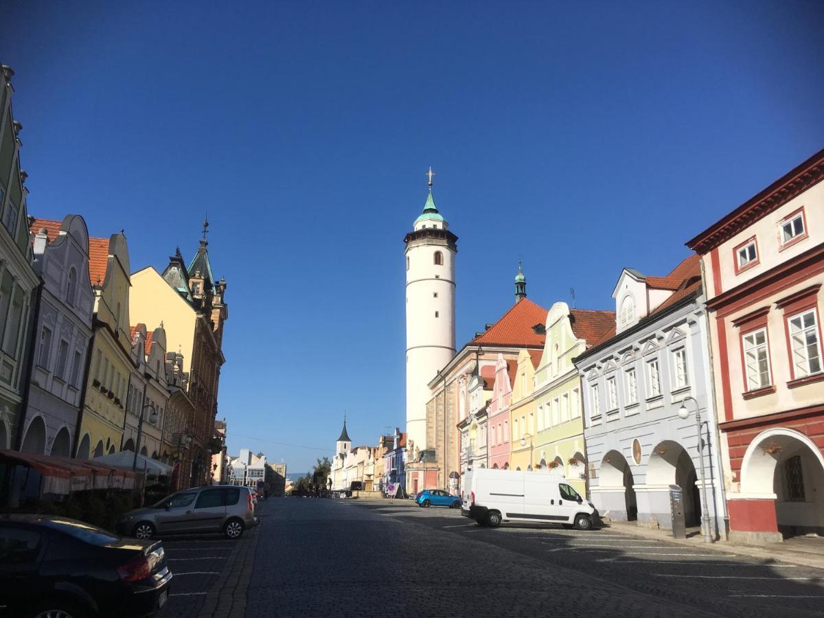 Centrum Tiffany Pension Domažlice Dış mekan fotoğraf